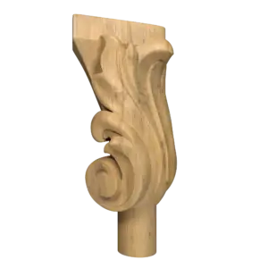 Ніжка для меблів N008